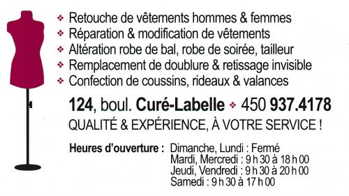 Labelle Couture à Laval